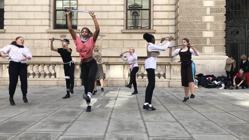 Westminster School of Performing Arts at the London Landmarks Half Marathon 2019