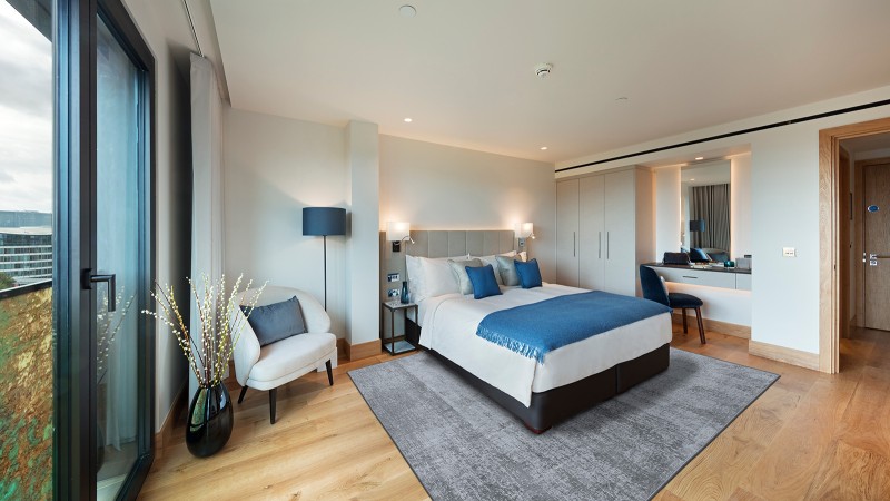 Blue Orchid Hotels - Tower Suites bedroom 