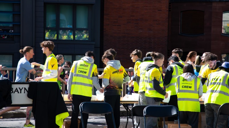 Young volunteers