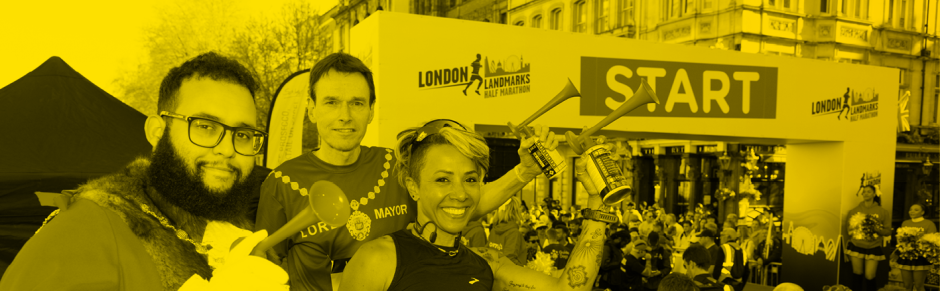 Lord Mayor of Westminster with Kelly Holmes
